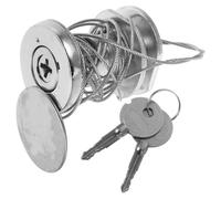 Sewroro Serratura per Porta da Garage con Cavo Sicurezza Acciaio Lock con Rame Installazione Facile e Resistente Alle per Tipologie Porte da Garage