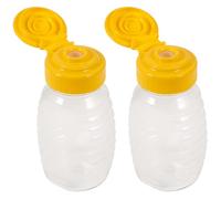 Sewroro Set 2 Pezzi Dispenser per Sciroppo da 105Ml Bottiglie Spremibili per Condimenti e Salse senza Perdite per Cucina Domestica e Barbecue all'Aperto Riutilizzabile