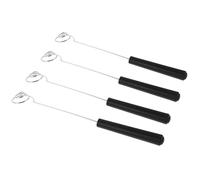 Sewroro Set 4 Pezzi Forchette per Immersione Cioccolato in Acciaio Inox Utensili da Chef per Decorare Dolci e Torte Strumenti per Fonduta e Cottura Fai-da-Te Adatti per Uso Familiare e
