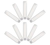 Sewroro Set da 10 Bottiglie da Viaggio in Plastica PE Trasparenti da 50Ml Contenitori Portatili Comprimibili per Shampoo Balsamo e Crema Ricaricabili e Antiperdita per Viaggi e Cura