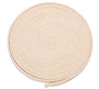Sewroro Stoppino in Cotone Piatto per Lanterna a Olio 25 CM X 4 M Rotolo per Sostituzione Stoppini Lampade a Paraffina Forniture per Candele Fai da Te Adatto per Illuminazione