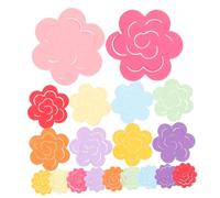 Sewroro Strisce di Carta Quilling per Origami Rosa Kit DIY per Adulti con Strisce Grandi e Piccole Carta Colorata Resistente per Artigianato e Decorazioni Creativi