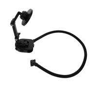 Sewroro Supporto Magnetico da Collo per Smartphone Porta Cellulare Neck Stand per Selfie Montaggio Rapido per Ciclismo Sci Pesca e Attività Sportive Allaperto Nero Ergonomico e Versatile