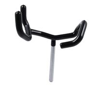 Sewroro Supporto Microfono Boom Pole Nero Sospensione Stabile Antigraffio per Palchi Studi e Eventi Pubblici Porta Microfono Ergonomico per Ridurre Fatica