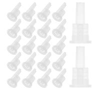 Sewroro Tappo Interno per Olio Essenziale 18 Filetti Contagocce a Gambo lungo in Alluminio, Set da 150 Pezzi per Flaconi da 5-100 Ml, Tenuta Anti-Perdite per Uso Quotidiano e Viaggi