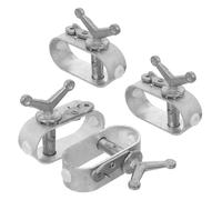 Sewroro Tenditore per Filo Metallico 4 Pezzi in Acciaio Resistente All’Usura per Tunnel Agricoli e Frutteti Strumento per Serraggio e Tensione Corde da Esterno Adatto a Coperture