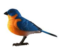 Sewroro Uccello Elettrico Che Canta E Cinguetta Uccello Realistico con Pronuncia di Attivazione del Sensore di Movimento Animale Elettrico per Bambini per Regali Decorazioni per La Casa