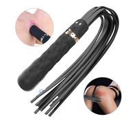 Frigorifero per Giochi BDSM con Vibratore e Frusta Reincorporata - Sex HD Bloody Mary (nero)