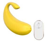 Sex HD - vibratore a forma di banana - controllo remoto - giallo