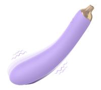 Sex HD - vibratore realistico - forma melanzana - silicone viola