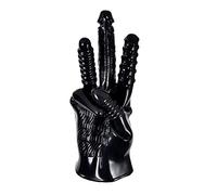 Sex Massage Handschuhe Finger Handschuhe Massagegeräte Vibrationshandschuhe G-Punkt Stimulator 5 Arten Von Gerippten Künstlichen Penis Flirten Masturbation Spielzeug Massage-Handschuh