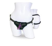 Sex & Mischief SPORTSHEETS - S&M Strap-On Kit con Dildo in Silicone - Nero