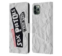 SEX PISTOLS ARTE DI BANDA CUSTODIA COVER A PORTAFOGLIO PER APPLE iPHONE TELEFONI