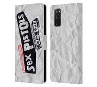 SEX PISTOLS ARTE DI BANDA CUSTODIA COVER A PORTAFOGLIO PER SAMSUNG TELEFONI 1
