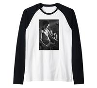 Sex Pistols Bassista Sid Vicious Live 1977 Maglia con Maniche Raglan