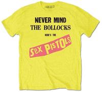 Sex Pistols NMTB Original Album Yellow M Maglietta