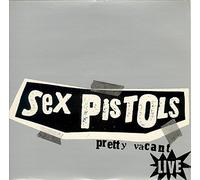 SEX PISTOLS - PRETTY VACANT 7" (45) UK VIRGIN 1996 LIVE VERSION ON LIMITED GREY VINYL B/W BUDDIES IN PIC SLEEVE (VUS113)