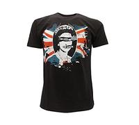 Sex Pistols T-Shirt God Save The Queen Maglia Maglietta Punk Rock - Ufficiale Originale (Small)