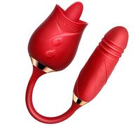 Sex Toy Clitorial Sucking Toy con 10 aspirazione intensa - Sex Toy con lingua e succhiare - ricaricabile Clit Sucker Nipple Stimulator regali di compleanno per le donne