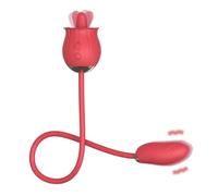Sex Toy Dildo Vibrator Stimulatore sessuale per le donne con la lingua leccando e spingendo Dildo G Spot Vibratori, leccatore del capezzolo del clitoride per la donna Uomo Coppie Piacere