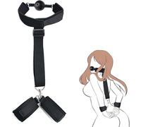 Şęx-tôy Esercizio fisico Cinghia da yoga spessa B-D-S-M Riutilizzabile Accessori per l'allenamento C upl Rụbber s-shQh1h4