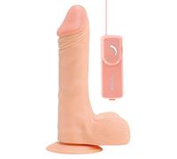 SEX TOY - MASTURBATORE - Dildo: GET REAL 8.5 INCH VIBRATING FLESH