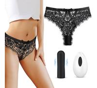 Sex Toys Remote Control Vibrator Bullet Panties - Mini Vibrators Wearable Panty Vibe con 10 modalità vibranti e dimensioni regolabili - Segreto per adulti giocattolo