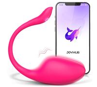 Sex Toys Vibrator per Donne Uomini - Wearable Panty Dildo Vibrators con 9 vibrazioni, G spot Clitoral Anal Vibrators, Sex Toy per Donne Coppie, APP ricaricabile Remote Control Adult Toys (Pink)