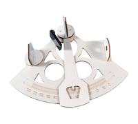 Sextant Navigation Tool - Wooden DIY Sailor Model | DIY Sailor Sextant Model | Light Refraction Experiment, Nautical Survey Instrument, Small Science Project, Educational Toy for Navigation Practice,