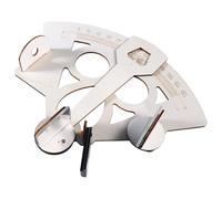 Sextant Navigation Tools - Modello in legno | Kit di kit fai da te per il silenzio dei marinai - per l'apprendimento pratico esperimenti educativi per bambini Esercizi di navigazione per bambini