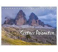 Sextner Dolomiten (Tischkalender 2026 DIN A5 quer), CALVENDO Monatskalender: Rund um die Drei Zinnen