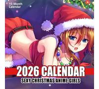 Sexy Christmas Anime Girls Calendar 2026