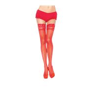Sexy collant leg avenue in seta, Taglia Taglia unica, Poids 0.063 Kg, Colore Rosso