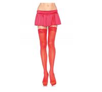 LEG AVENUE - COLLANT ROSSO CON TOP IN PIZZO