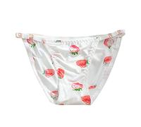 Sexy Donna Hot in Pizzo Slips Slip G-String Thong Comode Semi-Trasparenti Morbido Lingerie Cotone Buco Tanga Vita Alta Donna Intimo da Sexy