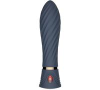 Sexy elephant Blue Velvet Double Silicone Vibrator