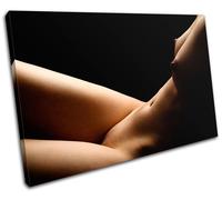 Sexy Female NUDES Erotic SINGLE TELA parete arte foto stampa