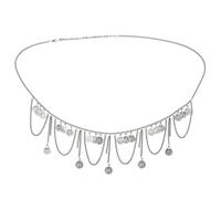 Sexy Indian Coin Tassel Dress Belt for Women Gold Wedding Bride Coin Belly Dance Waist Chains