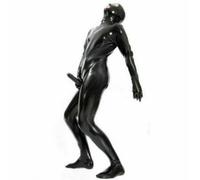 Sexy Intimo uomo sadomaso Lingerie Completo di mashera e sacca testicoli fallo