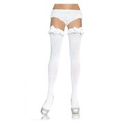 Sexy leg avenue collant con cosce trasparenti e opache, Taglia Taglia unica -1, Poids 0.067 Kg, Colore Bianco