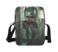 Sexy Little Devil Anime Girl borsa a tracolla da uomo Piccola borsa a tracolla per le donne borse a tracolla tracolla regolabile per scuola di lavoro