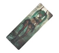 Sexy Little Devil Anime Girl stampato yoga mat pieghevole per le donne, gomma naturale antiscivolo, con copertura per borsa da yoga tapete para ejercicio 180,3 x 66 cm