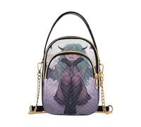 Sexy Little Devil Anime Girl trendy borsa a tracolla per gli uomini con multi tasche borsa essenziale per le donne