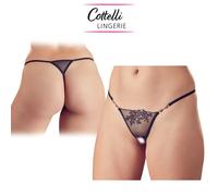 Cottelli String 2322056 Black S/M