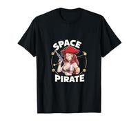 Sexy Pirata Spazio Bold Galaxy Avventura Maglietta