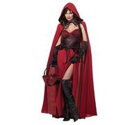 Sexy Scuro Cappuccetto Rosso Costume Adulto