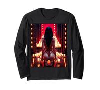 Sexy Shibari Art Tees - Donna Sexy in Corda Shibari Maglia a Manica