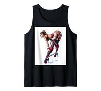 Sexy Shibari Art Tees - Donna Sexy in Corda Shibari Rossa Canotta