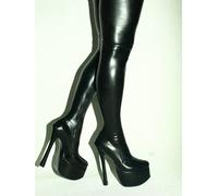 Sexy sopra Al Ginocchio Lattice 42 43 44 45 46 47 Tacchi 20cm Bolingier fs1372