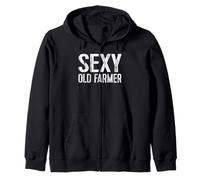 SEXY VECCHIO AGRICOLTORE Felpa con Cappuccio